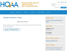 Tablet Screenshot of hqaa.org